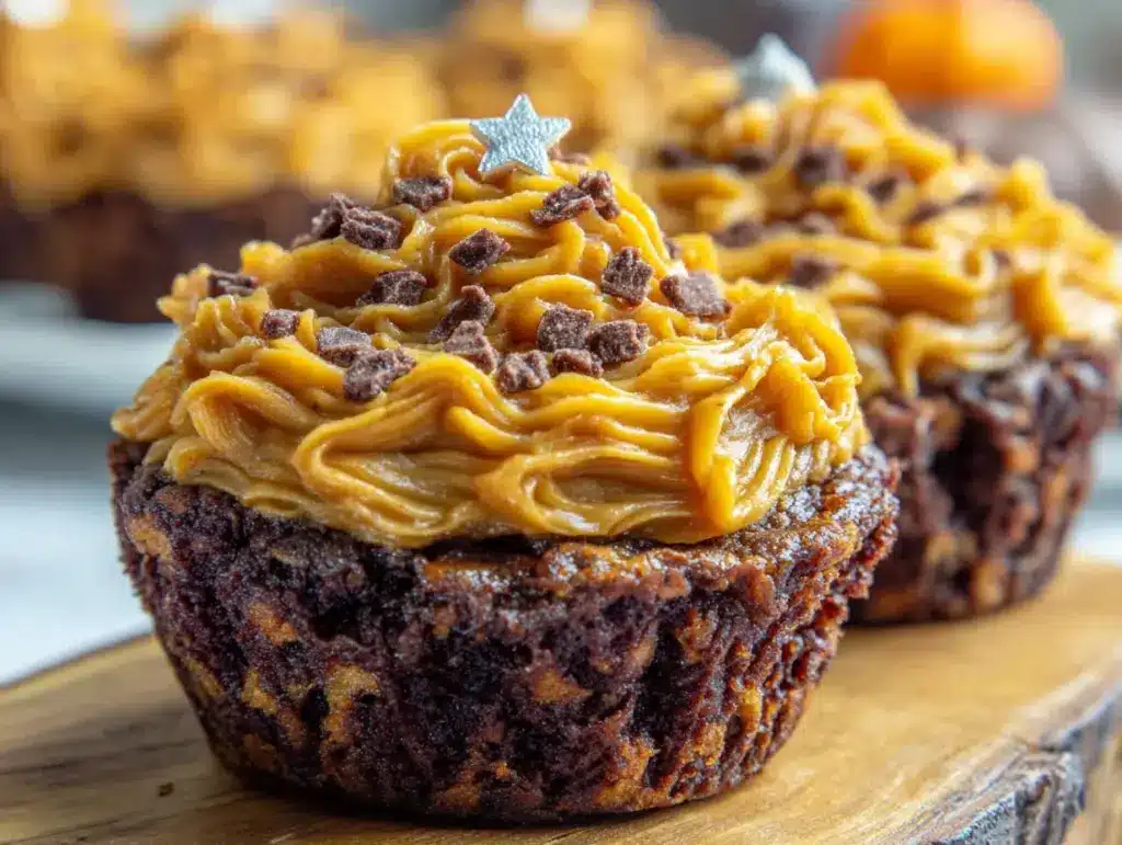Black Velvet Halloween Cupcakes - featured image