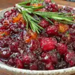Cranberry-Orangen-Relish mit Rosmarin - featured image