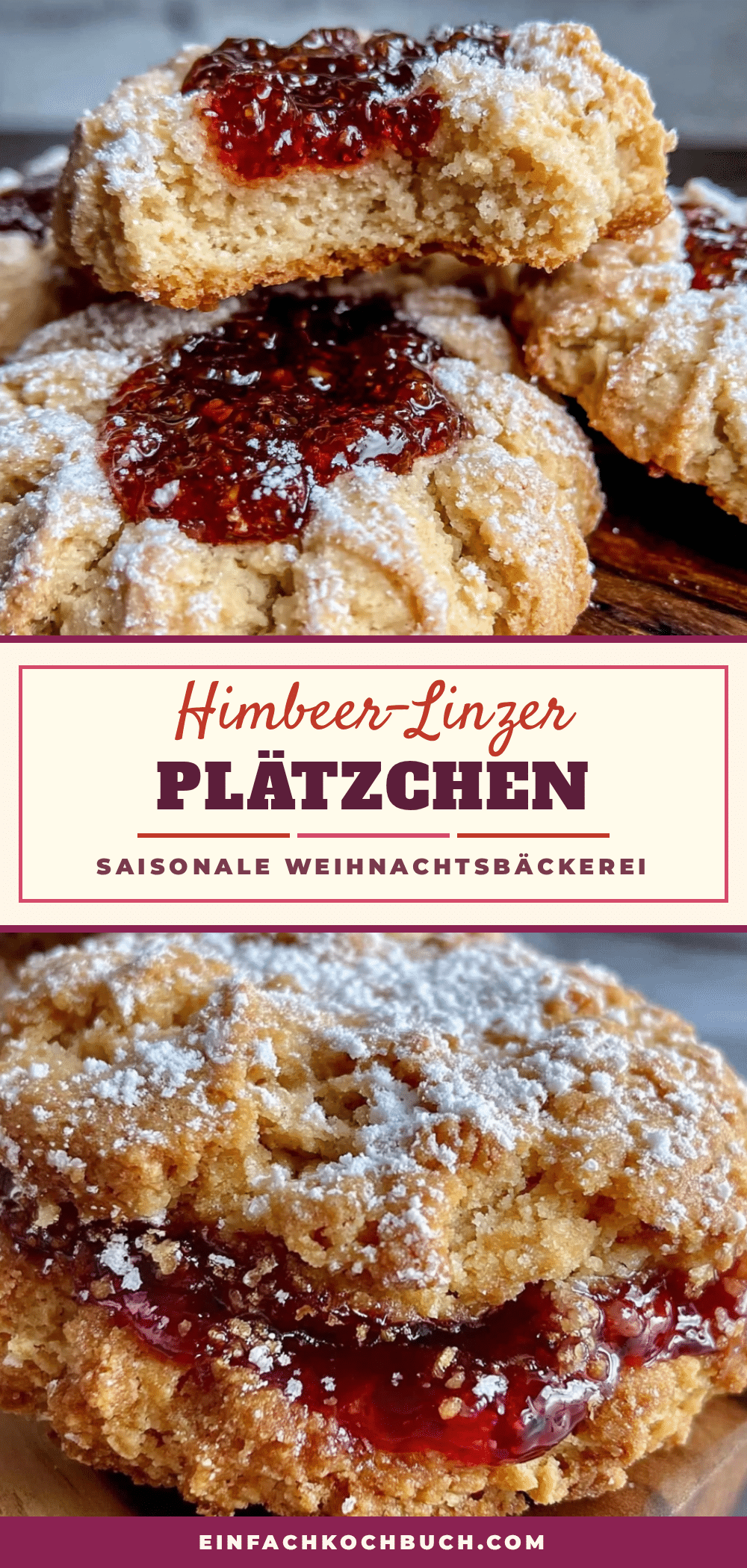 Himbeer-Linzer Plätzchen recipe