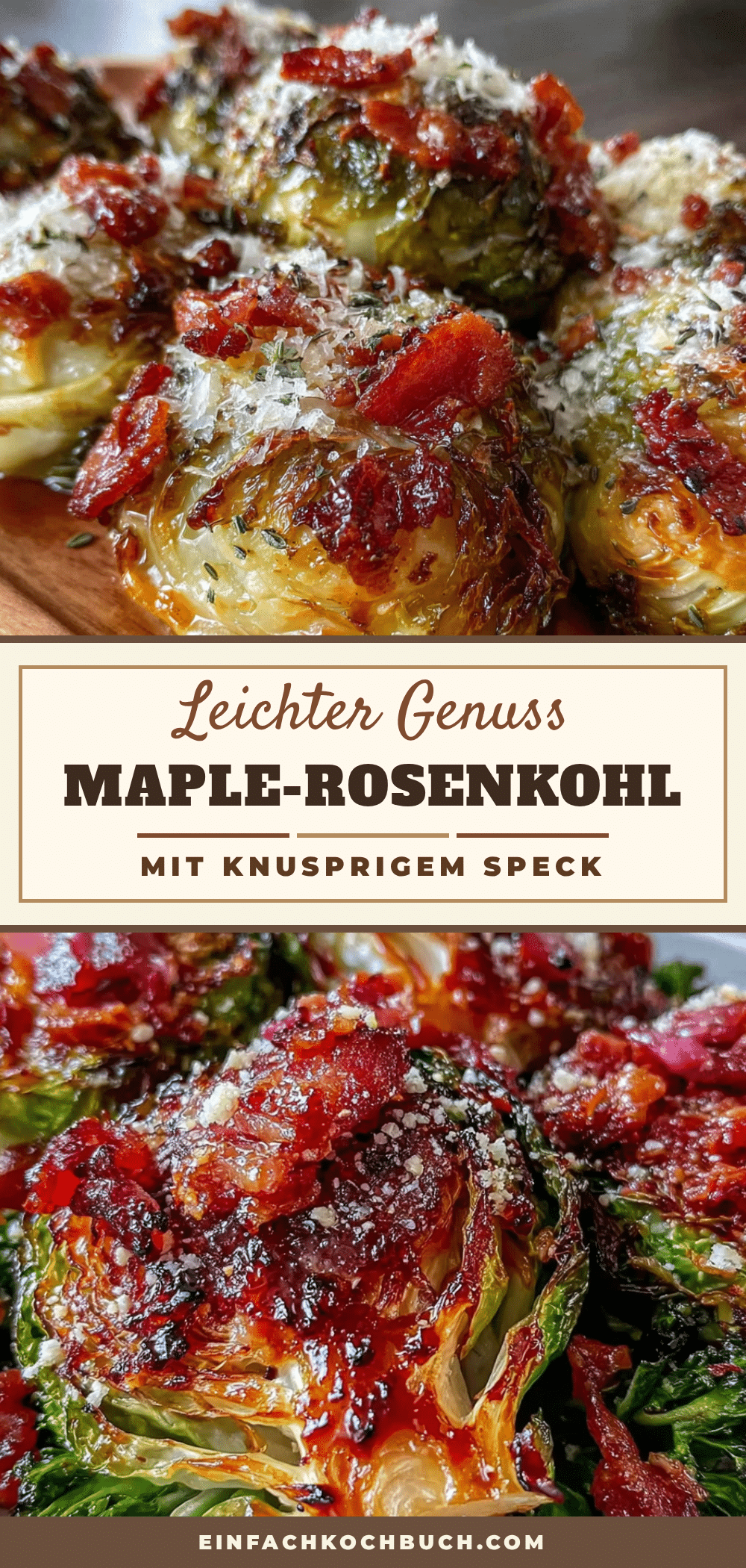 Maple-Rosenkohl mit Speck recipe