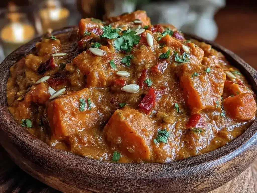 One-Pot Kürbis Curry mit Kokosmilch - featured image