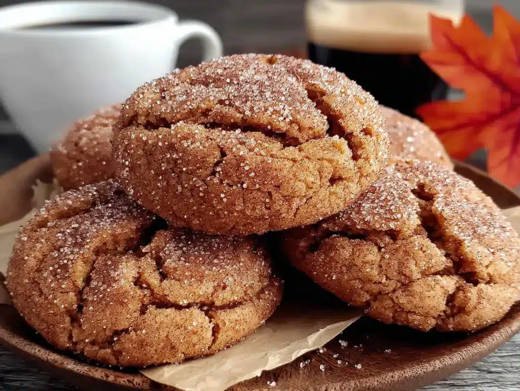 Perfekte kleine Kürbis-Zimt Snickerdoodles - featured image