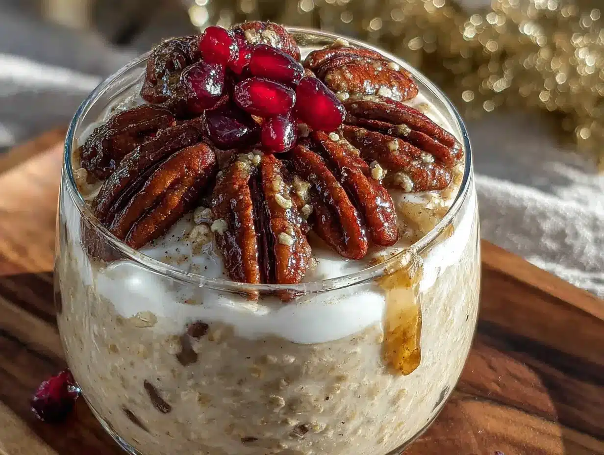 Pumpkin Spice Overnight Oats preparation steps