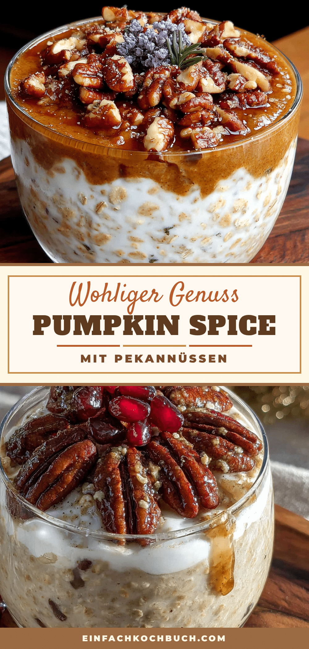 Pumpkin Spice Overnight Oats recipe