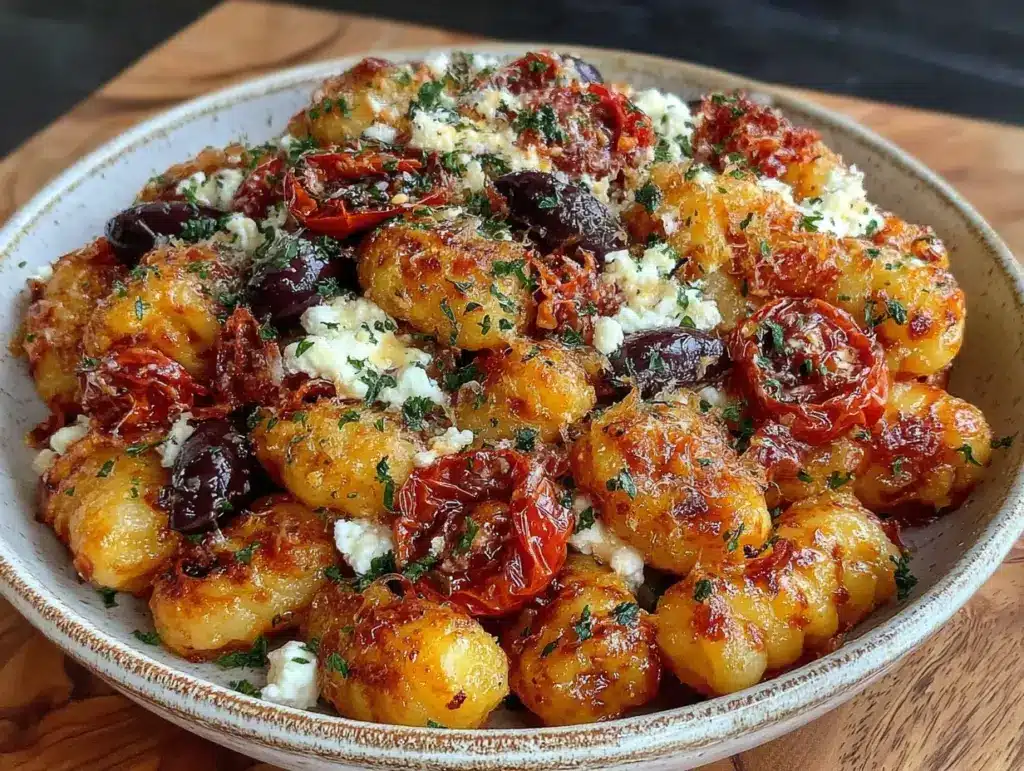Airfryer Gnocchi mit Feta - featured image