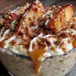 Apfelkuchen Overnight Oats - featured image