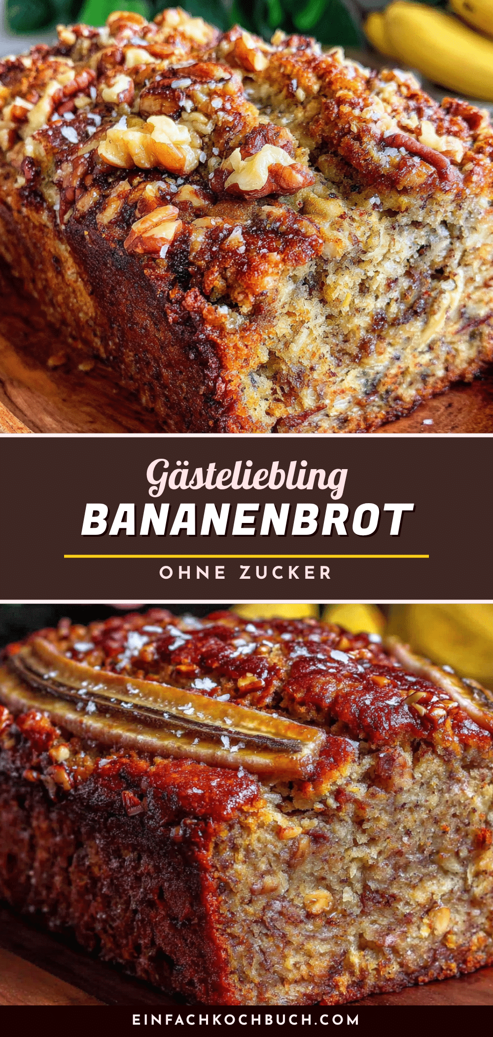 Bananenbrot ohne Zucker recipe