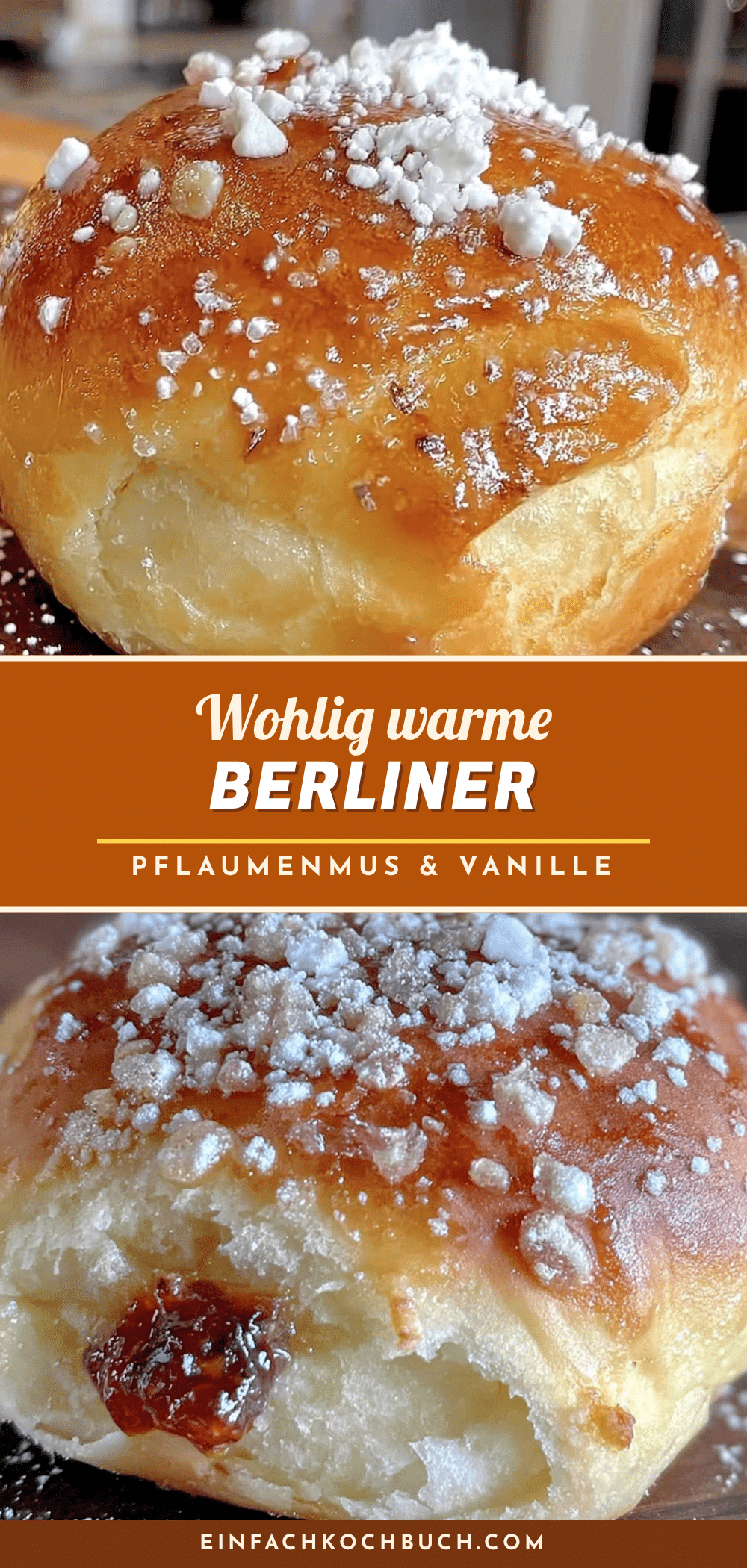 Berliner mit Pflaumenmus recipe