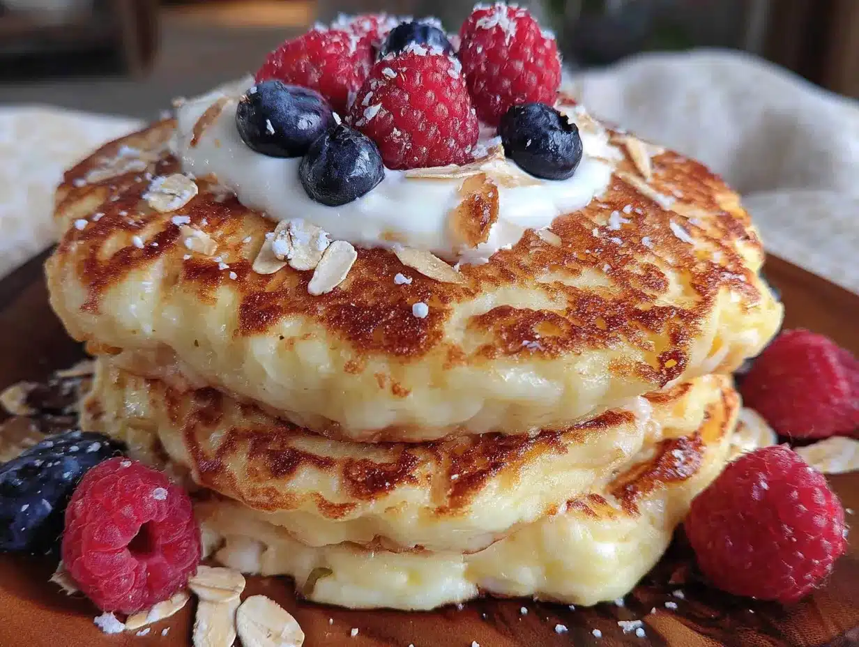 Beste 3-Zutaten Protein-Pfannkuchen preparation steps