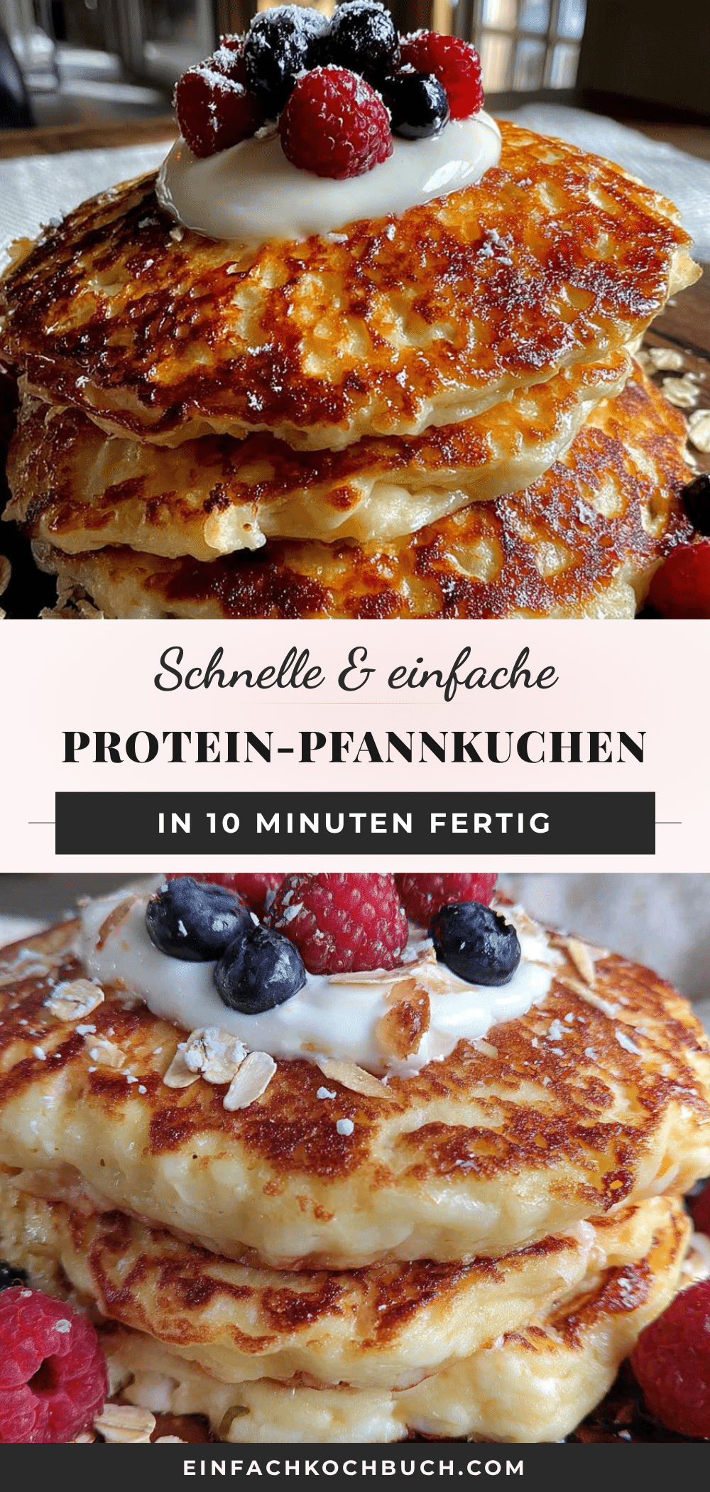 Beste 3-Zutaten Protein-Pfannkuchen recipe
