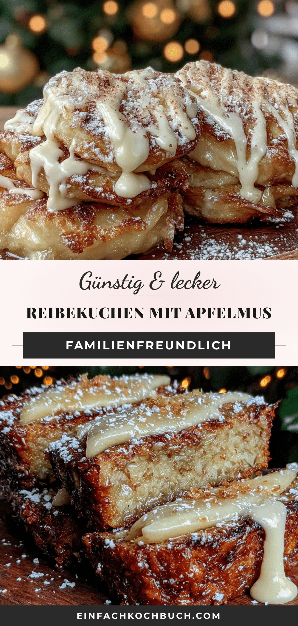 Beste Reibekuchen mit Apfelmus recipe