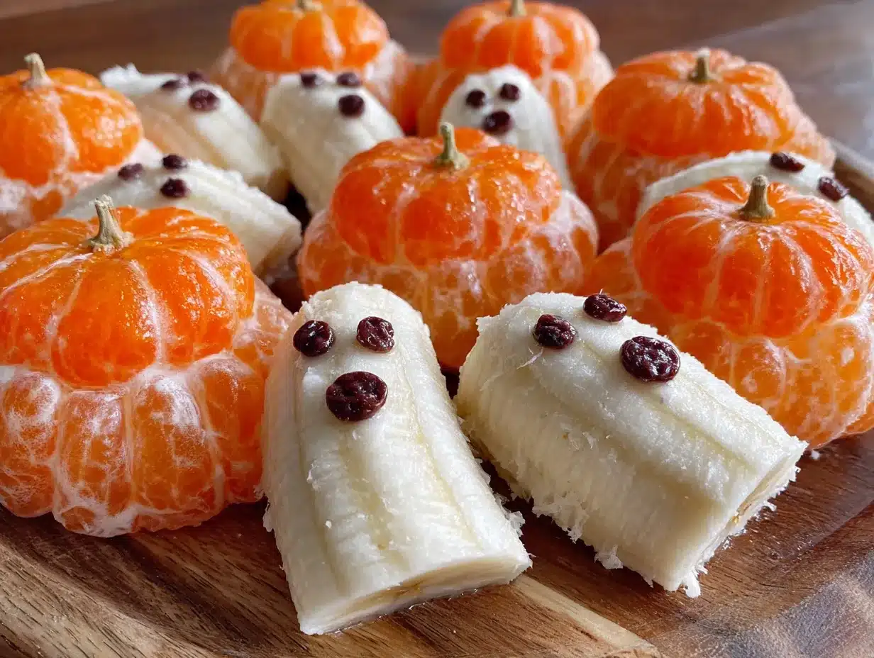 Geister-Bananen Halloween preparation steps