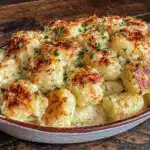 Gnocchi-Auflauf mit Spinat und Gorgonzola - featured image