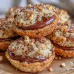 Haselnuss-Plätzchen mit Nougatfüllung - featured image