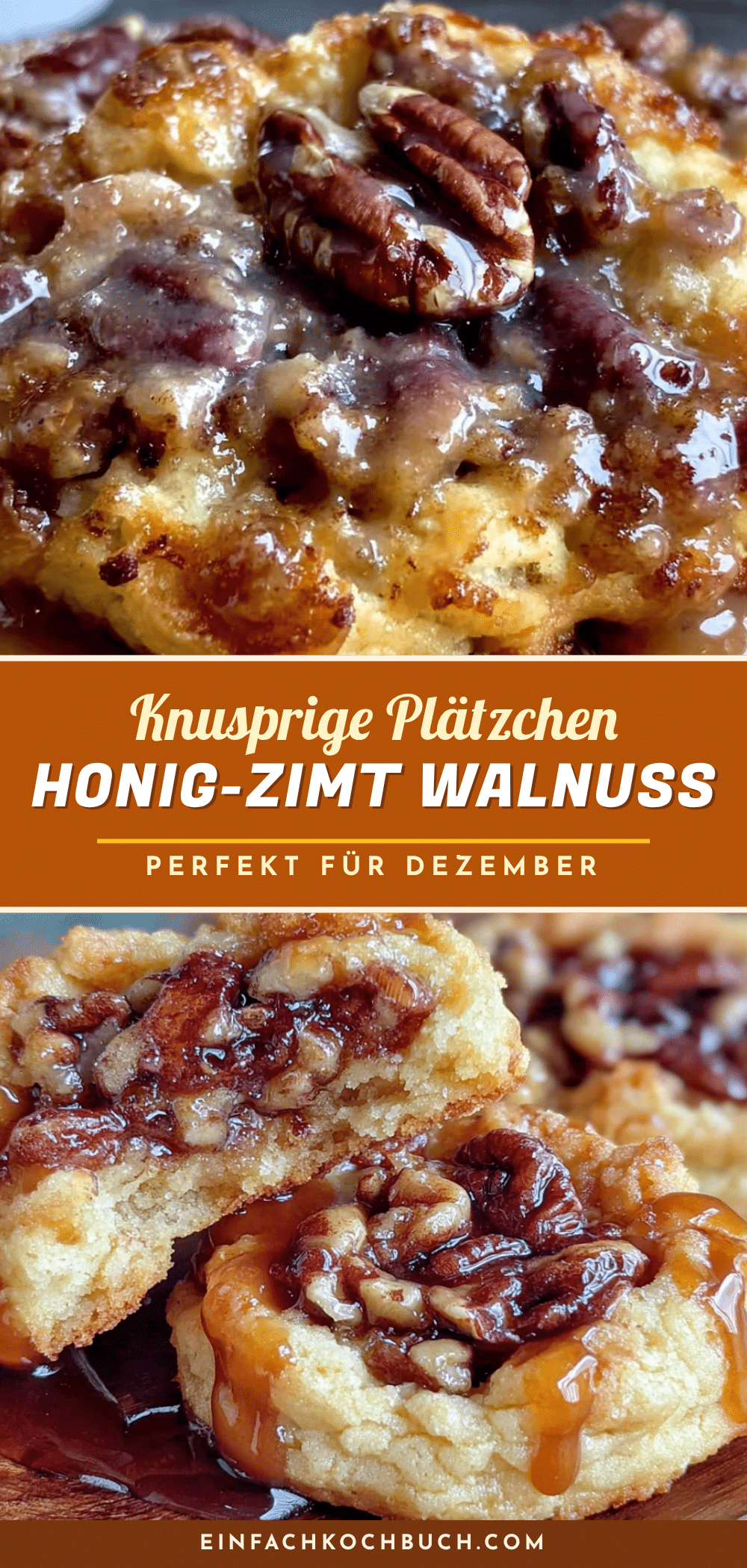 Honig-Zimt Walnuss-Plätzchen recipe