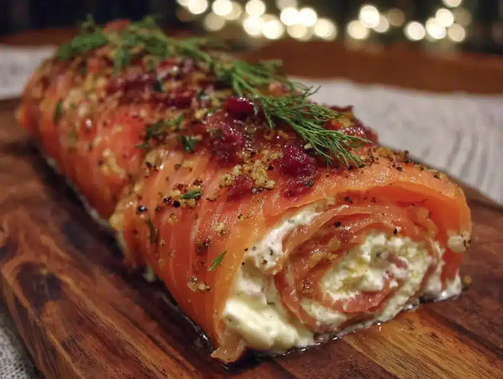 Lachs-Roulade mit Meerrettich-Frischkäse - featured image