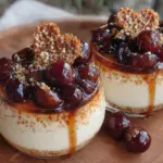 Lebkuchen-Panna-Cotta mit Zwetschgenröster - featured image