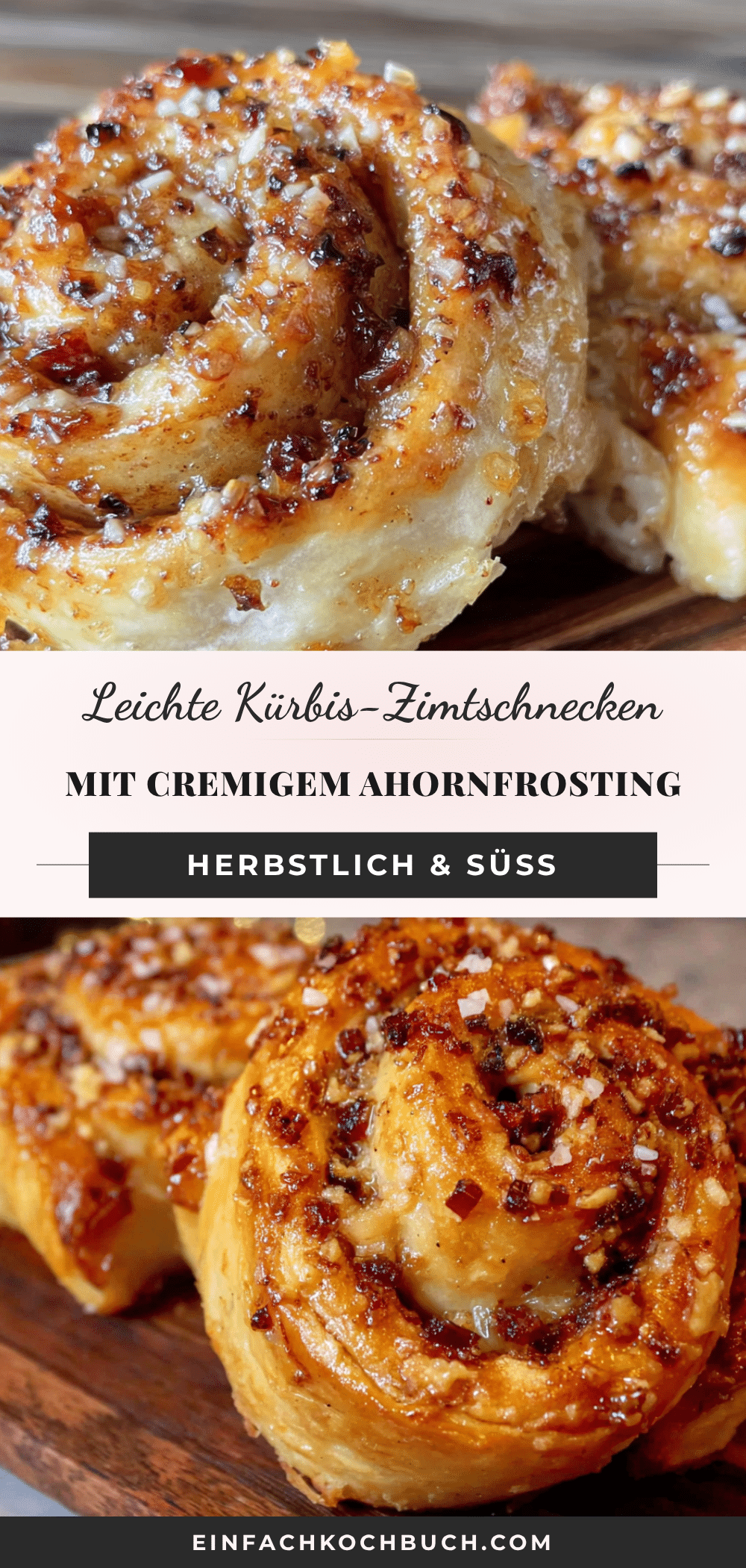 Leichte Kürbis-Zimtschnecken recipe