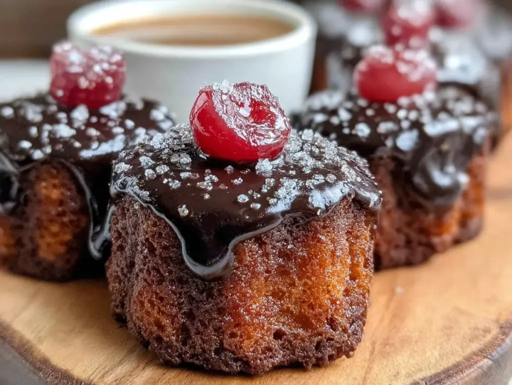 Leichte Punschkekse mit Rum-Glasur - featured image