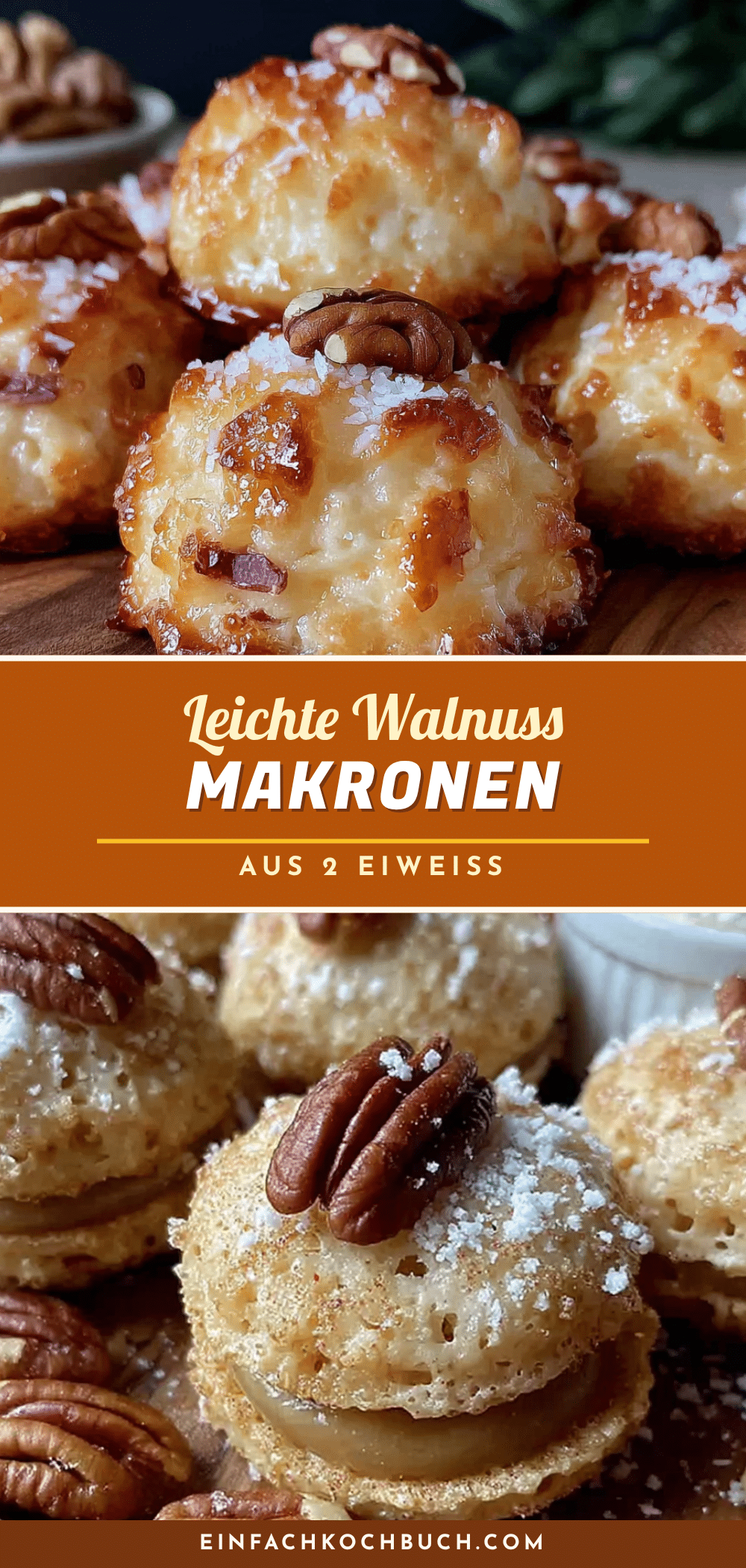 Leichte Walnuss-Makronen recipe