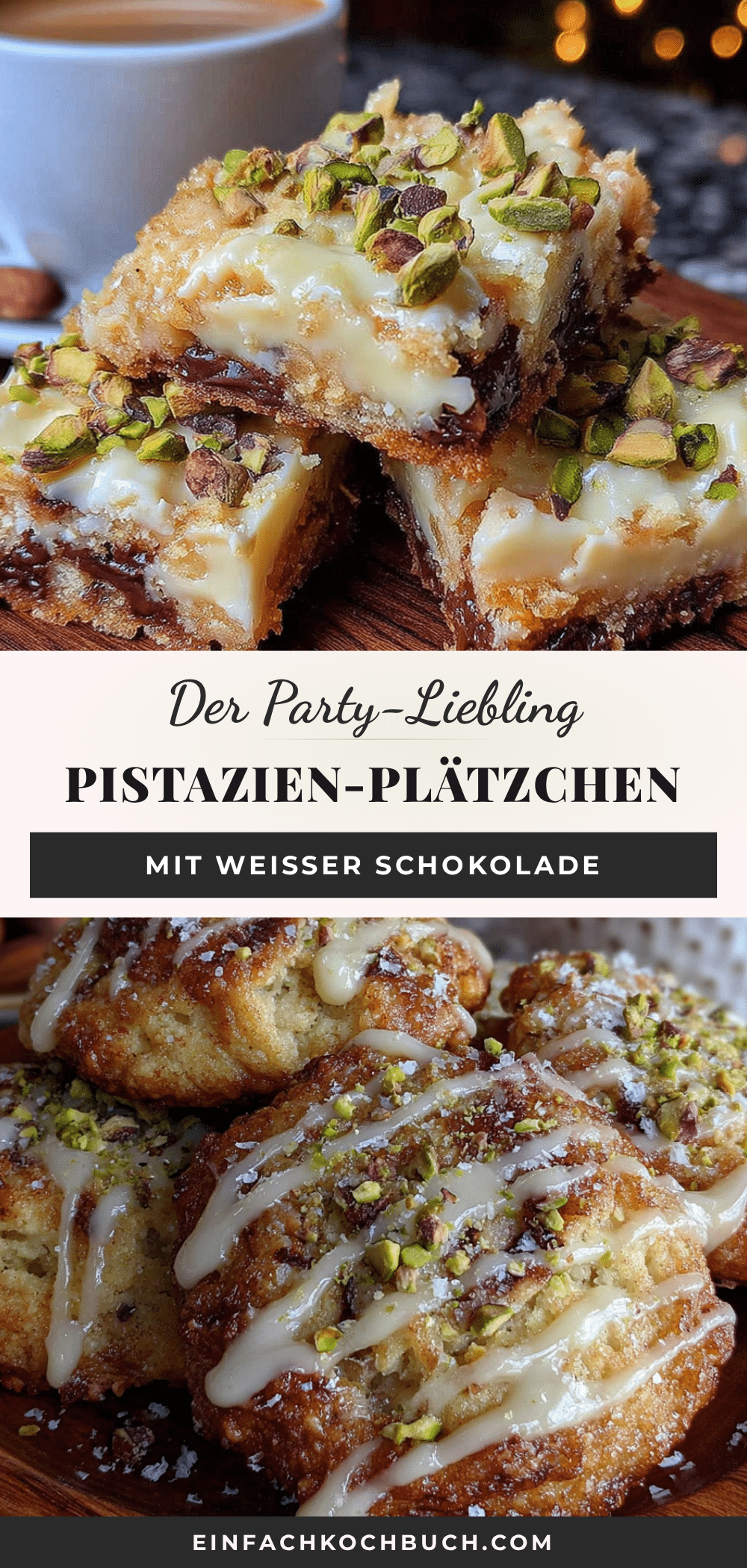 Pistazien-Plätzchen recipe