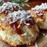 Punschkekse mit Rum-Glasur und Kokos - featured image