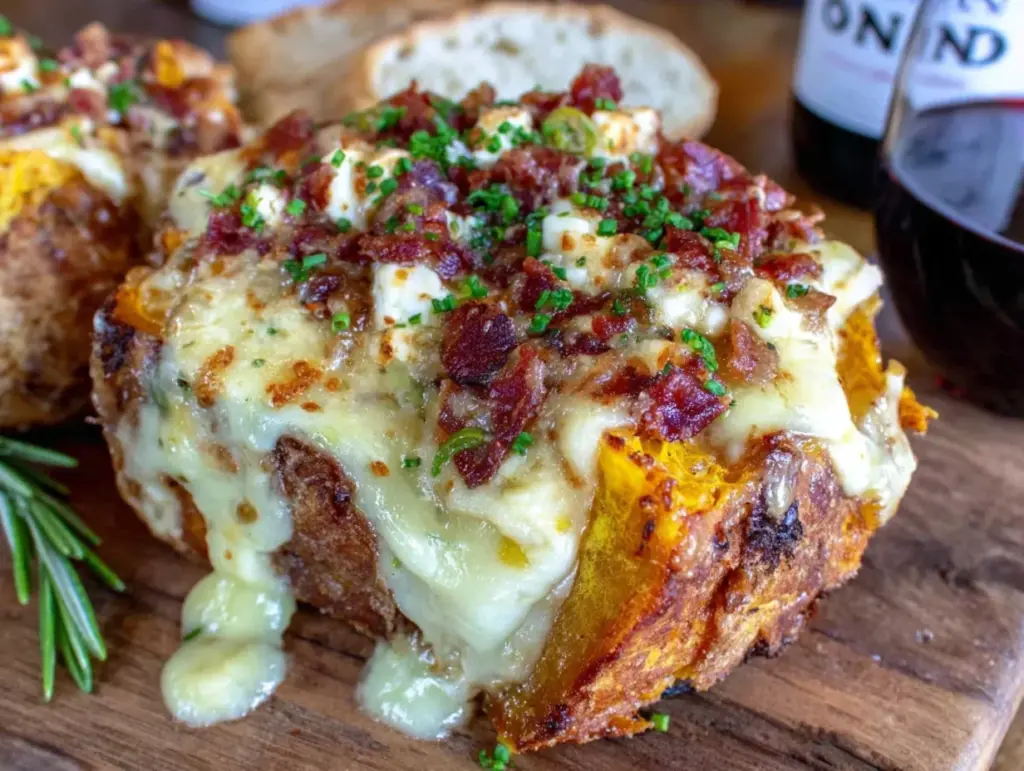 Raclette-Pfännchen mit Kürbis und Feta - featured image