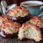 Saftige Kokosmakronen ohne Mehl - featured image