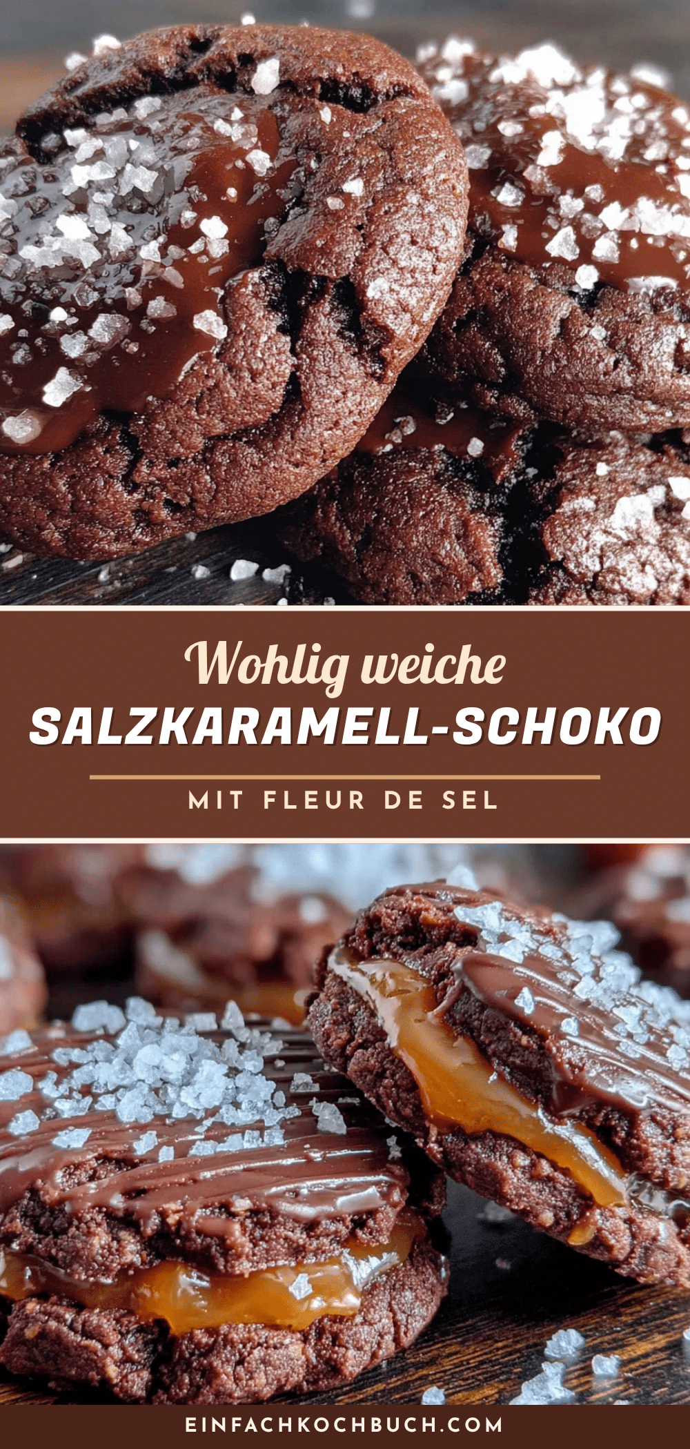 Salzkaramell-Schoko-Plätzchen mit Fleur de Sel recipe