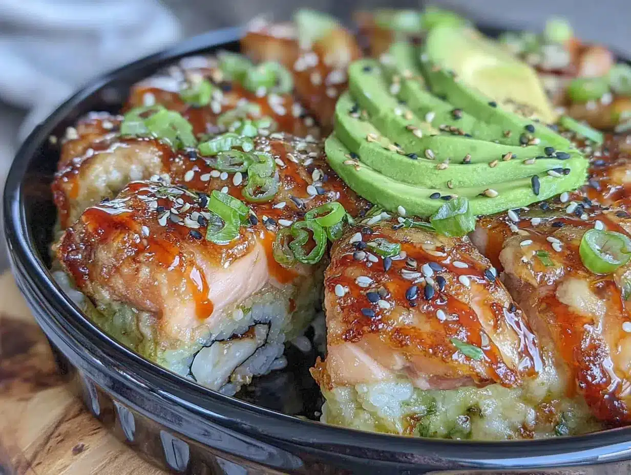 Sushi-Bake preparation steps