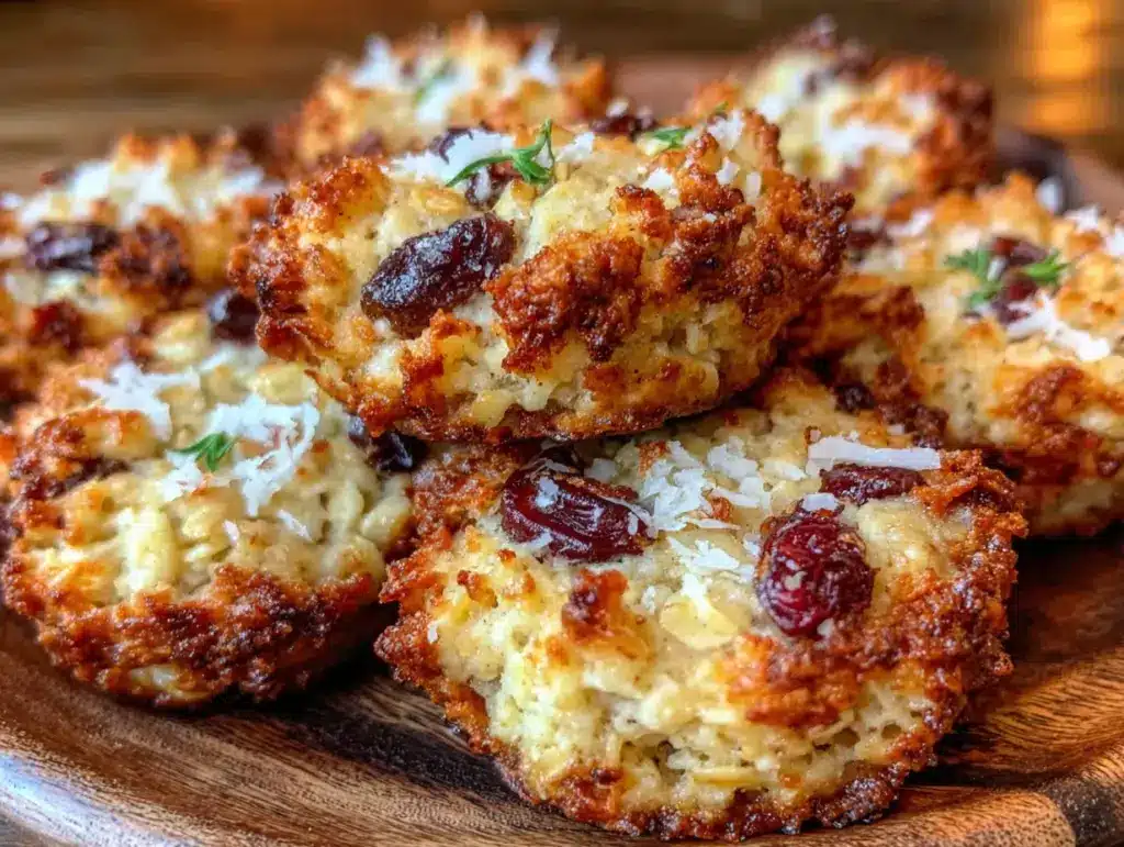 zuckerfreie Haferflocken-Plätzchen - featured image