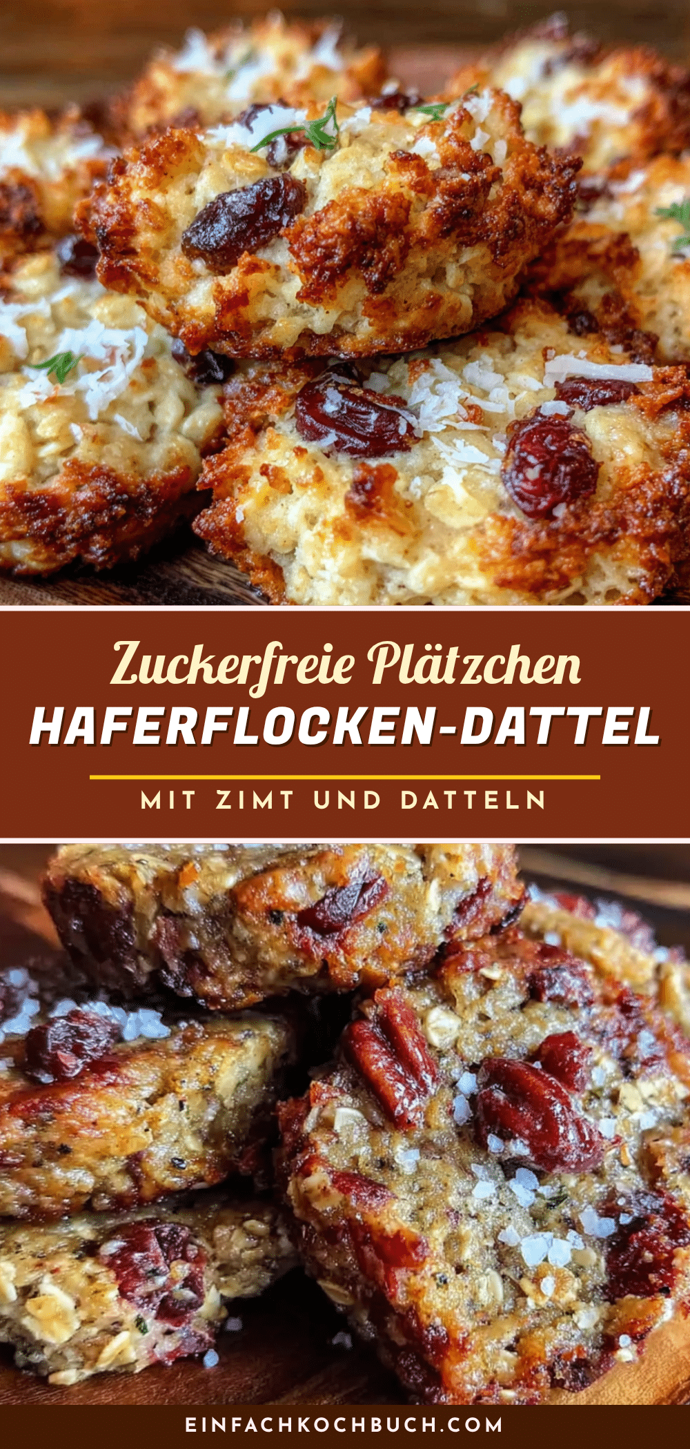 zuckerfreie Haferflocken-Plätzchen recipe